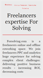 Mobile Screenshot of forsolving.com
